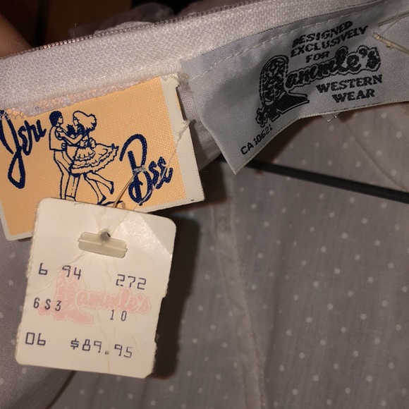 NWT Vintage 1980’s Jerri Bee square dancing dress size small/medium - Picture 8 of 8